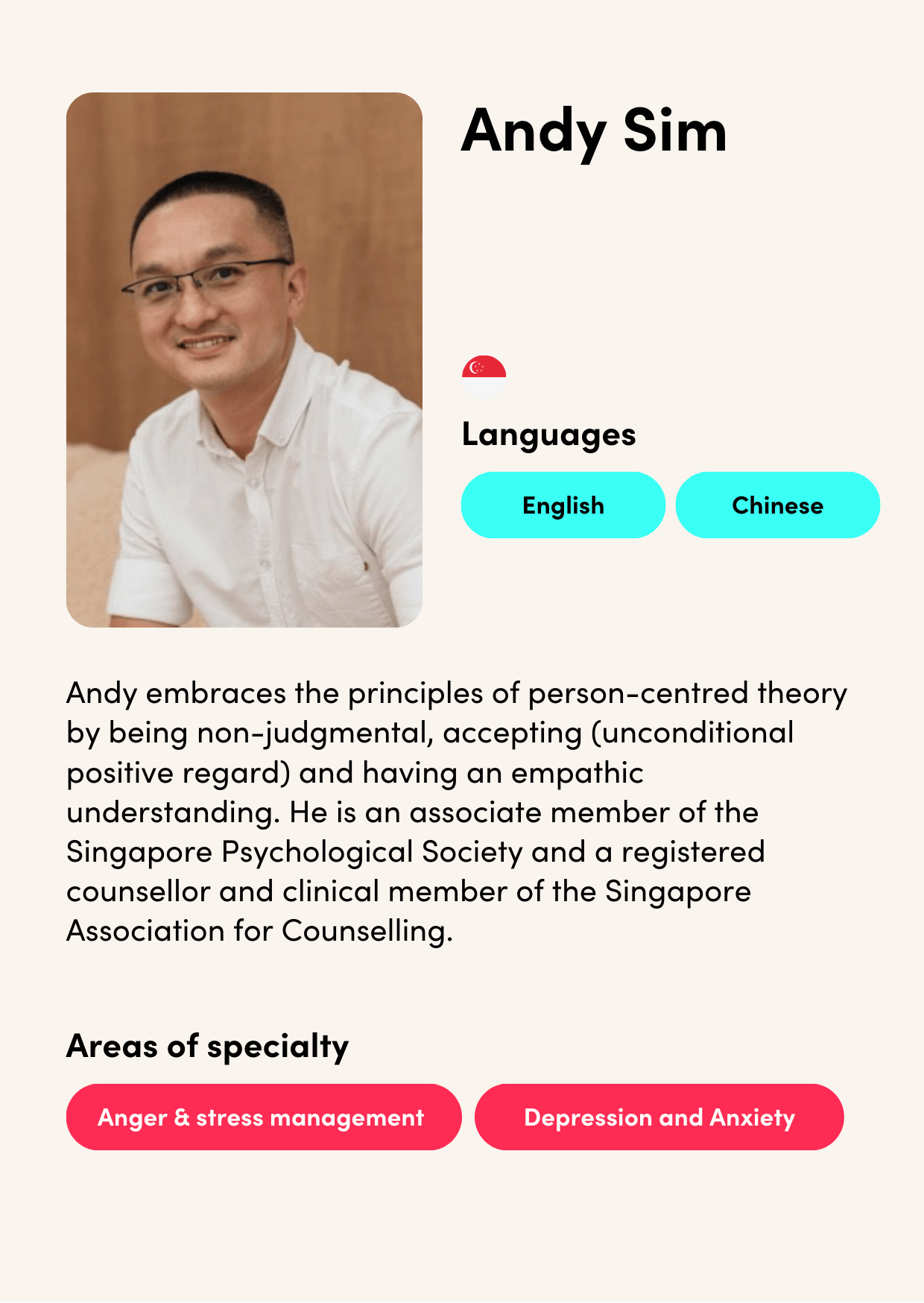 T&S Microsite Clinician Profile - Andy Sim