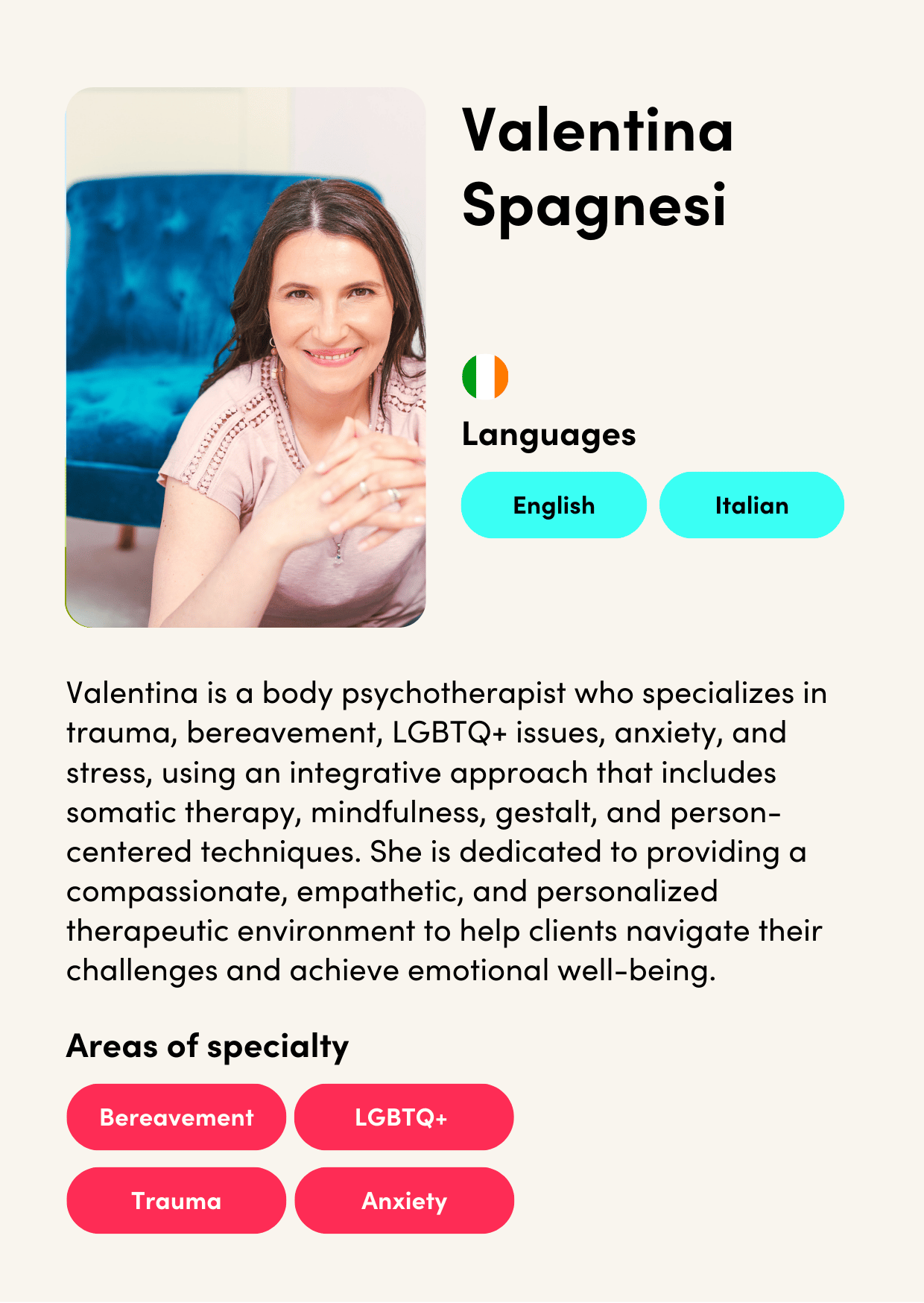 T&S Microsite Clinician Profile - Valentina